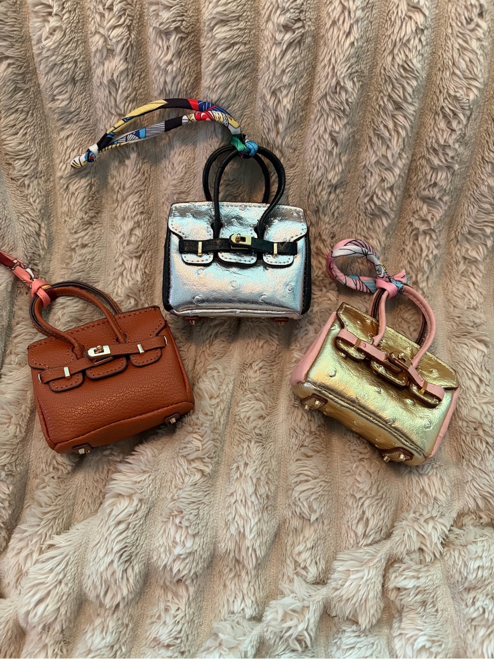Mini Top-Handle Bag Charms